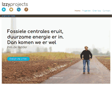 Tablet Screenshot of izzy-projects.nl